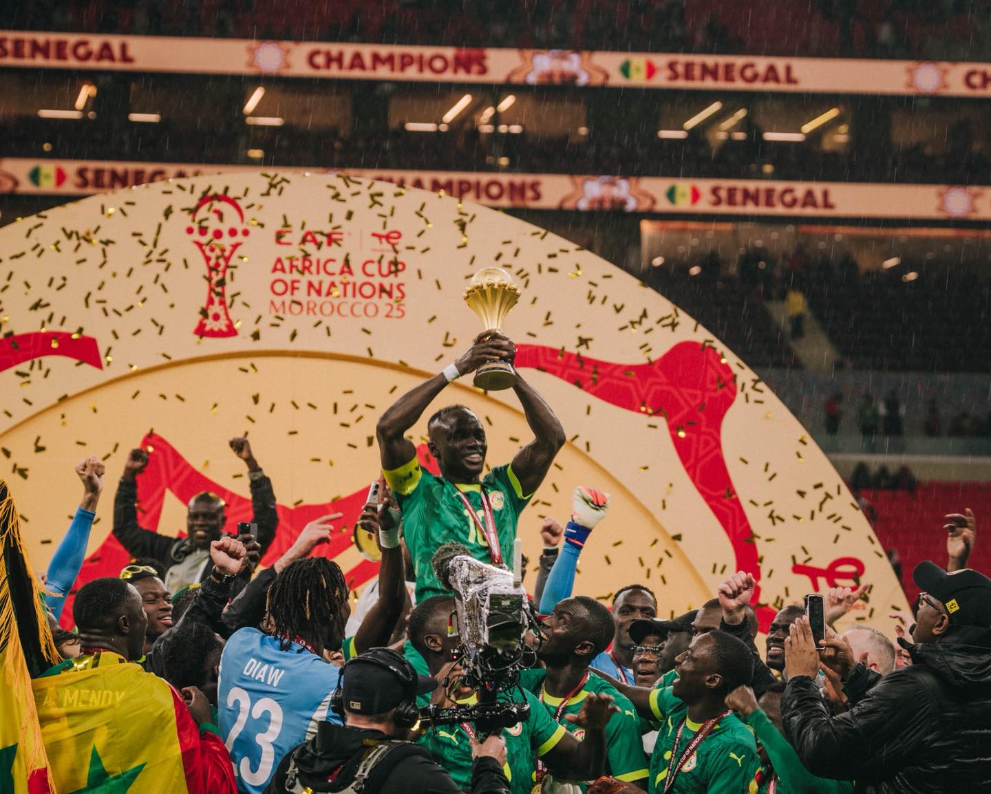 equipe senegal champion