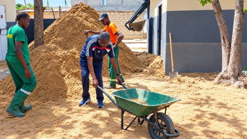 Solidarité à Ndiolofène : association les amis d’enfance se mobilisent pour sauver l’école Insa Coulibaly des inondations